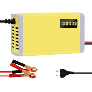 12V 6A 8A 10A Fully Automatic 7 Stage Smart Battery Charger for Lead Acid GEL AGM with Pulse Repair Mode