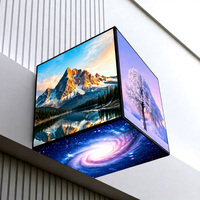 Nuovo display a cubo elettronico per interni, display a cubo LED personalizzabile, schermo a cubo LED creativo, display LED IP20