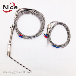 J Loại Đơn Giản Probe 3 Mm Vỏ Bọc Cặp Nhiệt Điện Cảm Biến Nhiệt Độ - Product Image 2