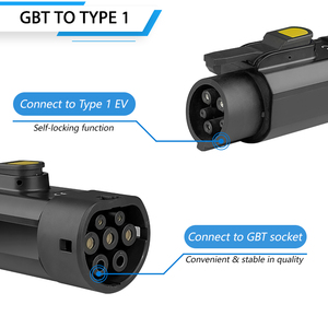 Nuevo Conector de Carga para Vehículos Eléctricos ODM de 7KW 32A 220V, Adaptador de GBT a Tipo 1 para Vehículo - Product Image 4