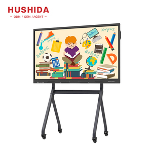 HUSHIDA Ultra HD 4K Écran tactile interactif sans fil LCD intelligent 55 65 75 86 98 <span class=keywords><strong>110</strong></span> pouces Tableau blanc interactif Téléviseur intelligent - Product Image 1