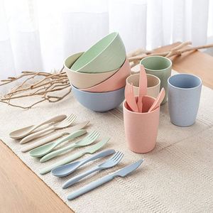Vaisselle <span class=keywords><strong>de</strong></span> <span class=keywords><strong>cuisine</strong></span> écologique 2026 – Excellent rapport qualité-prix – Ensemble <span class=keywords><strong>de</strong></span> vaisselle en paille <span class=keywords><strong>de</strong></span> blé - Product Image 3