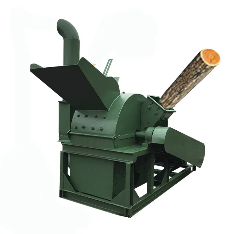 Shredder Wood Machine Industrial Forestry Wood Hammer Mill Shredder Mulcher Wood Grinder Machine