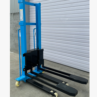 Chariot élévateur électrique portable pour la logistique, mini-grue à palettes mobile de 1 tonne