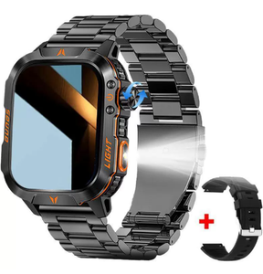 Montre connectée rectangulaire DF TAC pour homme, étanche, avec bracelet camouflage, vente en gros, montre de randonnée étanche pour l'extérieur - Product Image 2
