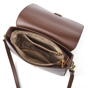 Bolsos para mujer Marca Privada Bolso Retro Quiet Luxury Piel Auténtica Logo Personalizado Fábrica Venta al por Mayor Fabricante - Product Image 5