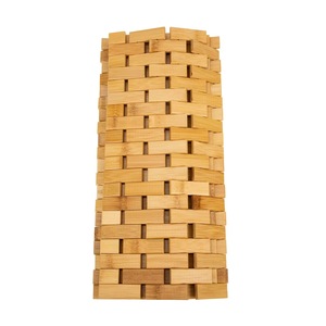 Modern solid non-slip foldable <b>roll</b> bamboo bathroom <b>mat</b>, shower room non-slip <b>mat</b>, balcony and kitchen floor <b>mat</b>. - Product Image 4