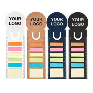 Custom Bookmarks for Book Wholesale Custom Sticky Note with Ruler Promotion Cute Sticky Notes School Stationery Office Supplies