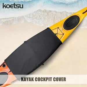 KOETSU 1 Pieza, Cubierta Cuadrada para Cabina de Kayak, de Tela Oxford 420D con Recubrimiento Plateado, Apta para Kayaks, Canoas y Embarcaciones Marinas - Product Image 5