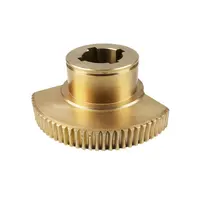 CNC Machining Brass Eccentric Gear, Hot Sale