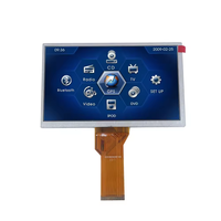 7 ''écran tactile à cadre ouvert système intégré Android projeté carte moteur capacitive en option pour bornes IHM industrielles de kiosque