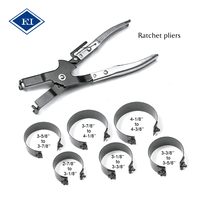 Kit de compresseur de segments de piston 7 pièces, outil professionnel de reconstruction de moteur, ressort robuste pour réparation automobile