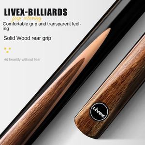 ODM 10mm12.5mm Ash Wood Split Punta pequeña Snooker <span class=keywords><strong>Billar</strong></span> chino Cue Stick con accesorios FTG01 para competiciones profesionales - Product Image 2