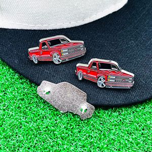 Badge en métal émaillé Chevrolet Truck, sans nickel, cadeau de collection pour chapeau, accessoire vestimentaire - Product Image 4