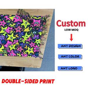 وشاح طويل بطباعة رقمية من فوق بالألوان فوق بالألوان البشمينية وشاح شال عرقي للنساء المسلمات - Product Image 5