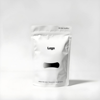 Bandes de nez imprimées avec logo personnalisé sac cosmétique en plastique à fermeture éclair plâtre étanche à l'humidité anti-ronflement autocollant nasal sac vide