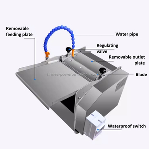 Automático skinzit pargo atún peeling desollador Camarón pescado Eliminación de la piel de la máquina de limpieza con el mejor precio - Product Image 2