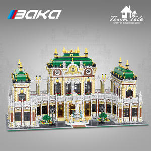 Baka Luxury Palace 33221, modèle de construction en plastique, architecture DIY, jouet miniature, cadeau avec plus de 800 blocs pour adolescents et adultes - Product Image 5