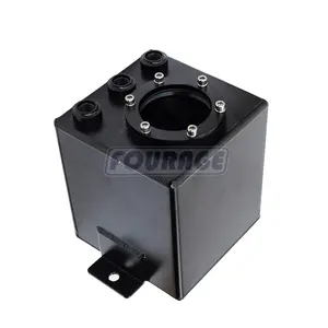 Auto Performance Parts Billet Alumínio Anodizado 2L Top Bomba De Combustível Externa Swivel Surge Tanque/Oil Catch Can