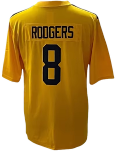 Pit Retro 4 Dk Metcalf 5 Jalen Ramsey 8 Rodgers 24 Porter 90 Watt 43 Polamalu Stieked American Football Jersey - Product Image 2