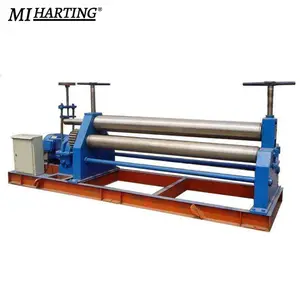 Plate Bending Machine 8*1600 Mechanical Symmetrical Three-roller Plate Bending Rolling Machine Stainless Steel Rollers Bending Machine