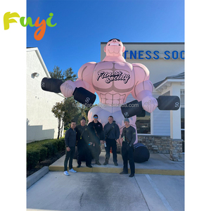 Homme musclé gonflable géant pour la publicité, modèle <span class=keywords><strong>de</strong></span> musculation gonflable pour la promotion - Product Image 4