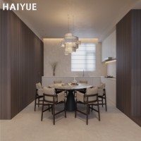 HAIYUE Solutions professionnelles de conception graphique d'intérieur, rendu 3D, design écologique et durable, design postmoderne, plans de maison complets
