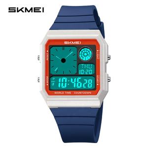 <span class=keywords><strong>Reloj</strong></span> Deportivo Skmei 2347 para Hombre, <span class=keywords><strong>Reloj</strong></span> Digital de Plástico para Exteriores, Resistente al Agua hasta 30 m, <span class=keywords><strong>con</strong></span> Cuenta Regresiva, <span class=keywords><strong>Reloj</strong></span> de Pulsera para Mujer - Product Image 6