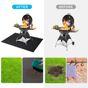 Customizable Factory Oil-Proof Fireproof <b>Flat</b> <b>Top</b> Mat for Outdoor Kitchen for Gas <b>Grills</b> Outdoor Charcoal Smokers <b>Grill</b> Outdoors - Product Image 4