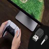 Récepteur adaptateur de casque audio de jeu sans fil pour PS5 PS4 Playstation 5 Console de jeu PC Emetteur audio Bluetooth 5.0