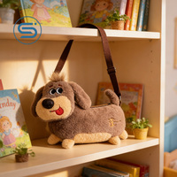 Sac à dos en peluche mignon de style dessin animé, designs sous licence officielle qui séduisent les jeunes fans, garantissant des styles de personnages populaires authentiques