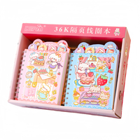 Depai Cartoon Anime Mini Coil Book Kuromi Melody Pochacco Kawaii Portable Sweet Notepad Stationery Office School Supplies Cadeaux