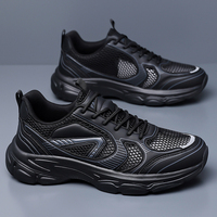 Chaussures de jogging respirantes en maille pour hommes, baskets de sport d'été légères en nid d'abeille, idéales pour la gym et l'entraînement croisé