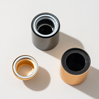 Tapas de Perfume Metálicas de Alta Gama Personalizadas, Tapas Metálicas de Lujo, Tapas Magnéticas Cilíndricas de Lujo para Perfumes