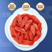 Bayas de Goji Orgánicas Premium, 500g por Bolsa, Superalimento Rico en Antioxidantes para Refrigerios Saludables y Aderezos para Smoothies