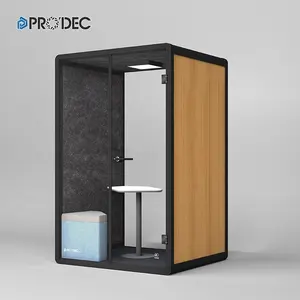 Cuộc họp lớn Pod cách âm gian hàng tự làm văn phòng Pod âm thanh bằng chứng gian hàng điện thoại cho 2 người