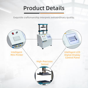 Tester Digitale Intelligente ad Alta Precisione per Compressione di Tubi di Carta, Capacità 500kg, con Tracciabilità dei Dati - Product Image 4