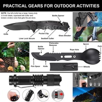 IFAK – Kit d'urgence tactique Molle pour le Camping, équipement d'extérieur, Kit de premiers soins de survie, 250 pièces