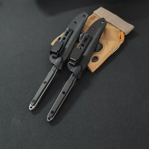 熱販売中 アウトドア 高硬度440C鋼 固定刃 サバイバル タクティカル ハンティングナイフ ABSハンドル付き - Product Image 1