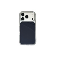 Coque de protection antichoc transparente couleur originale en PC pour iPhone 17 Pro, compatible également avec iPhone 17 et 16 Pro Max