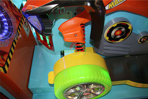เครื่องเล่นเกมขับรถเด็กแบบหยอดเหรียญ 4 ล้อสุดมันส์ สำหรับขาย - Product Image 5