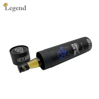 Emballage de bouteille de vin en carton de luxe, tube en papier, boîte cadeau cylindrique ronde, impression de logo personnalisée, taille et design sur mesure
