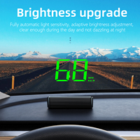 Afficheur tête haute HUD GPS, compteur de vitesse, électronique automobile, projecteur HUD, affichage numérique M2, compteur de vitesse, accessoires de voiture pour toutes les voitures
