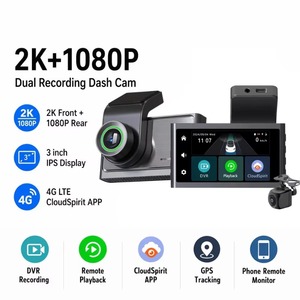 Enregistreur vidéo ADAS DSM 4G WIFI GPS <span class=keywords><strong>2</strong></span> canaux, boîte noire de voiture, suivi à distance, caméra embarquée pour camion, taxi, fourgonnette - Product Image 2
