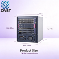 Commutateur H3C S7506X-G couche 3 POE QoS VLAN SNMP empilable avec routeur intégré - En stock