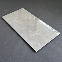Carreaux de sol en porcelaine polie effet marbre gris brillant Kewent 24x48 600 X 1200mm, vente en gros 60x120