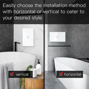 ZIGBEE chaudière intelligente interrupteur chauffe-eau Smart Life Tuya APP télécommande Alexa Echo Google Home commande vocale panneau de verre - Product Image 5