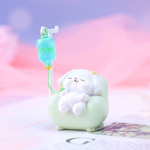 Adornos creativos para estaciones de suplementos energéticos, decoraciones de escritorio para el hogar de <span class=keywords><strong>chicas</strong></span>, juguetes de descompresión de dibujos animados, regalo de cumpleaños. - Product Image 3