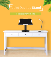 Boîtier de bureau externe pour tablette, avec support rotatif et pliable réglable