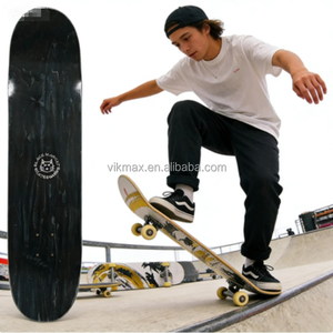Patineta Profesional Completa de 7 Capas de Madera de Arce Canadiense, Tecnología de Fundición por Gravedad, Juego de Patineta de Alta Calidad con PU - Product Image 3